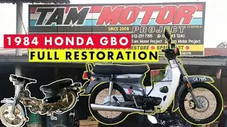 1984 Honda GBO Full Restoration | Convert to GBO-J