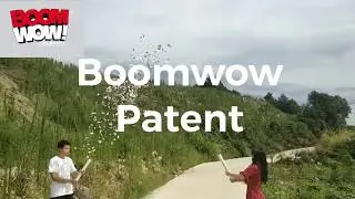 New Release!Boomwow patent shiny but non-matellic confetti cannon demo test.