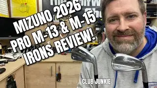 Подкаст Club Junkie: Обзор айронов Mizuno Pro M-13 и M-15!