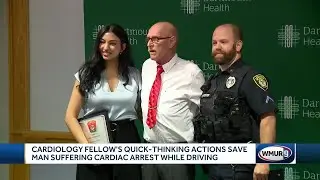 Cardiology fellow's quick-thinking saves man who suffered cardiac arrest