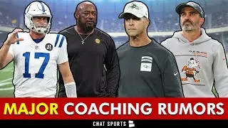 🚨MAJOR NFL Coaching Rumors Ft. Mike Tomlin, John Harbaugh, Philip Rivers, Kevin Stefanski & MORE
