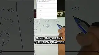 OSSSC RI ARI ICDS SUPERVISOR AMIN MOCK QUESTION PRACTICE🥰🥰