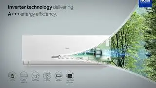 HAIER EXPERT - Inverter technology delivering A+++ energy efficiency