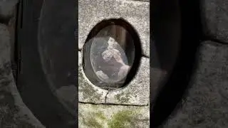#Cemetery find: #daguerreotype #tombstone