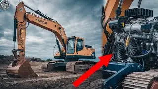 Hyundai Excavator Engine Repair | Heavy Machinery Workshop | Machine Engine Overhaul