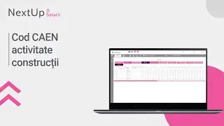 Tutorial - Cod CAEN activitate construcții (NextUp Salarii)