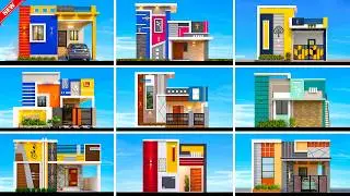 🏡 Latest 25+ Low Budget Single Floor Front Elevation Designs For Small Houses ✨🚀
