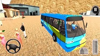 Dangerous Uphill Bus Driver Simulator Game - Android GamePlay