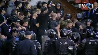 Handbal masculin, Steaua - Dinamo incidente la Focsani