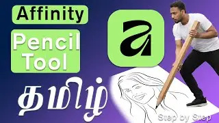 Affinity Pencil Tool Explained in Tamil | Vector Drawing Like a Pro