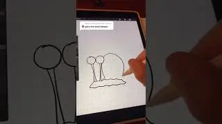 How to draw Gary D. Snail🐌 #howto #draw #spongebobsquarepants #spongebob