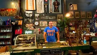 INSANE VINTAGE MILITARY SHOP & GALLERY IN BANGKOK, THAILAND ( WORLD WAR II , JACKETS , BAGS )