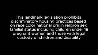 Housing RIghts and Responsibilities