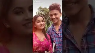 elina chauhan and krishal kadel tiktok #elinachauhan #krishalkadel