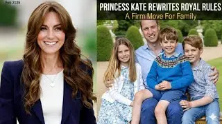 Princess Kate rewrites royal rules in firm move for family&lrm;