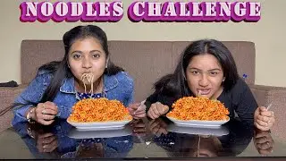Mounaraagam Sakthi and Shruthi’s Crazy Noodles Challenge | Vlog 34 | Raveena Daha
