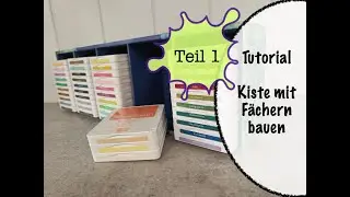Kiste mit F&auml;chern bauen | Grundanleitung Teil 1 | Stampin' Up!