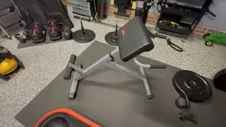 Sunny Health & Fitness Foldable Hyperextension Roman Chair, Great small gym addition