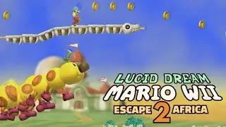 Lucid Dream MARIO WII Escape 2 Africa #7 Walkthrough 100%