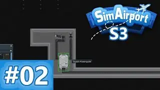 The new baggage system 🛩Let's Play Sim Airport Edge S03E02 [German]