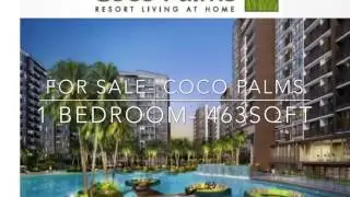 For Sale- Coco Palms 1 bedroom 463sqft