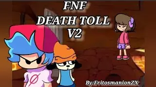 FNF Death toll melodii vs parappa and boyfriend v2
