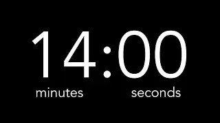 14 Minute Countdown Timer