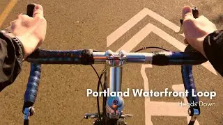Heads Down - Portland, OR Waterfront Loop | POV Bike Ride