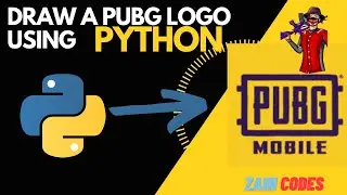 python turtle || draw a PUBG logo using python (Advance)