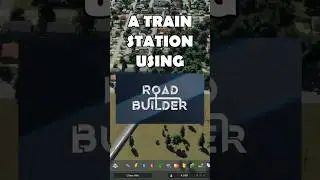 MODULAR TRAIN STATION #roadbuilder #tutorial #detailing #modded #citiesskylines2 #tips #guide #train