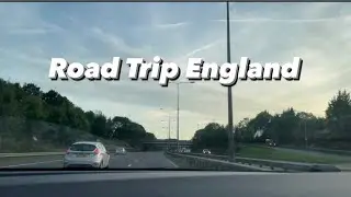 UK ROAD TRIP| England Travel Vlog | 2021 Uk Road Trip| Motorway driving