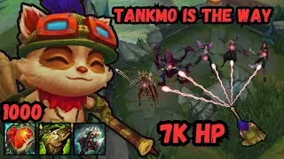 WHEN TANKMO REACHES 7000 HP HE FACETANKS THE GAME !!