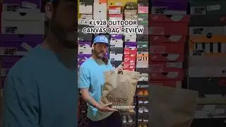 KL928 Outdoor Canvas Bag Review! #sportsbag #outdoorgear #fishing #reviews #bags #catfishing #KL928