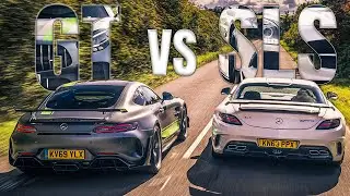 GT vs SLS: AMG Black Series Head-to-head.