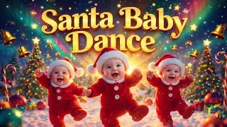 Santa Baby Dance  | Jingle Bells Christmas Song for Kids & Toddlers