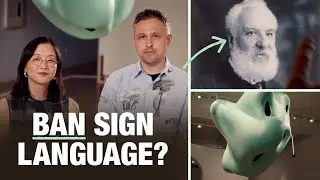 Did we nearly lose sign language in 1880? Christine Sun Kim and Thomas Mader explain...