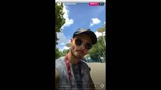 Abraham Mateo en Orlando - Directo Instagram
