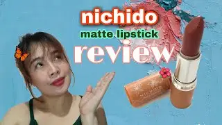 Nichido Matte Lipstick Review