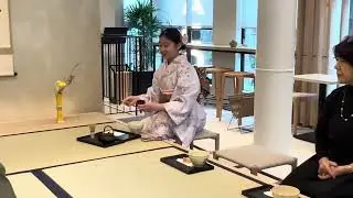 Tea ceremony by Carey at Harajuku, Tokyo - 12.19.25