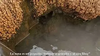 Balneario natural  y gratuito al aire libre con agua salada