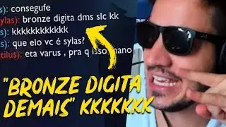 O CARA ME CHAMOU DE BRONZE HAHAHAHAHHA
