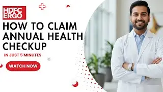 HDFC Ergo Health Checkup Claim online Kaise file Kare ✅ | Step by Step Process🏥 | Health Insurance