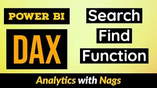 Search and Find in Power BI DAX Tutorial (37/50)