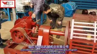 No.6 Fiber Plastic PP PE Cloth Rope making machine
