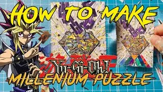 How to Make The Millennium Puzzle from Old Yu-Gi-Oh Cards
