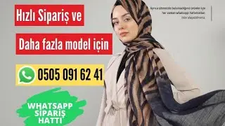 Alıcıoğlu toptan eşarp ve şal yayını.