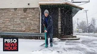 Across the U.S., a sprawling winter storm brings snow, ice and tornadoes