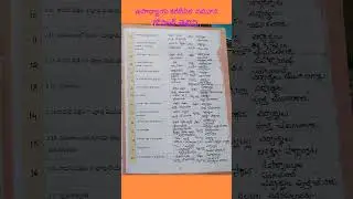 Filled Teachers Handbook/Diary/4thclass/Telugu/Gopal telivi#shortsfeed#viral#shortsviral#shorts