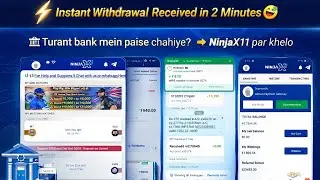 Live Proof! Ninja X11 Se Turant Paisa 💰 | No TDS No GST | Real Withdrawal