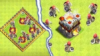 MASS GIANT SKELETON ATTACK 3 STAR TH11 I Clash Of Clans